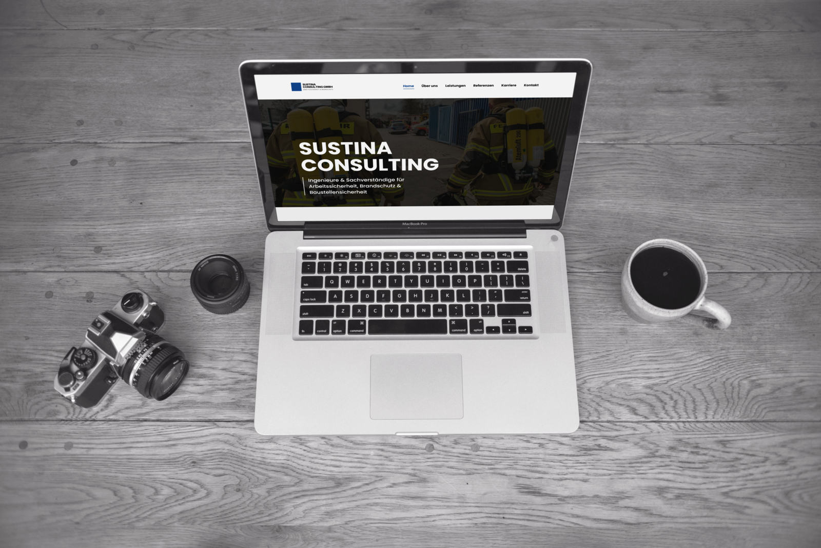 Sustina Consulting GmbH mit Reents Media Webdesign aus Schenefeld